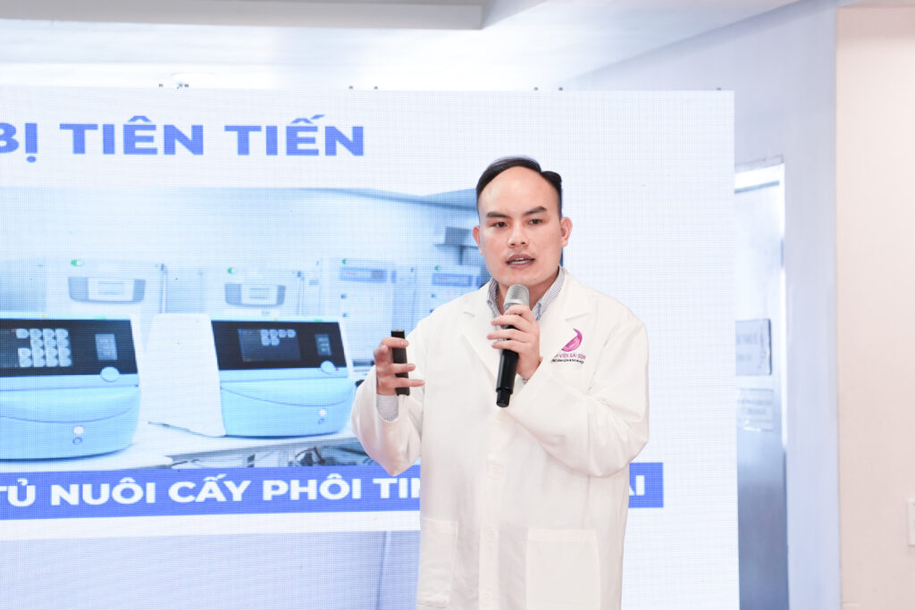 ThS.BS Lương Chiến - Cố vấn Chuyên môn đã có phần chia sẻ về ứng dụng AI trong hỗ trợ sinh sản